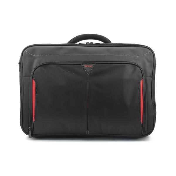 Targus 17 - 18 inch Classic+ Clamshell Laptop Case - Black/Red [CN418EU]