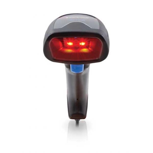 Datalogic QuickScan QW2520 - 2D VGA Imager - USB Interface - Black (Kit includes Scanner, USB Cable 90A052258 and Stand STD-QW25-BK) [QW2520-BKK1S]