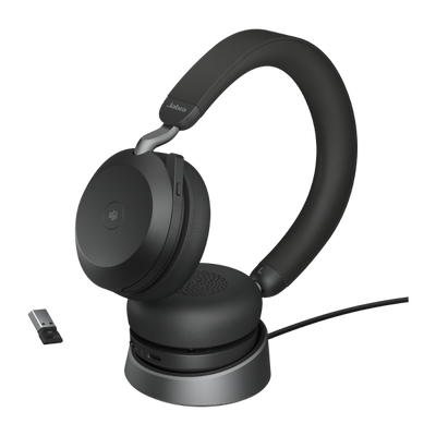 Jabra Evolve2 75 - MS Stereo Headset - With charging stand [27599-999-989]