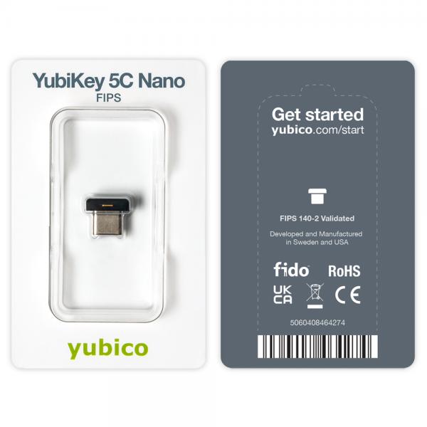Yubico YubiKey 5C Nano FIPS [5060408464274]
