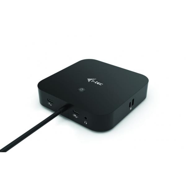 i-tec USB-C HDMI DP Docking Station with Power Delivery 100 W + Universal Charger 100 W [C31HDMIDPDOCKPD100]