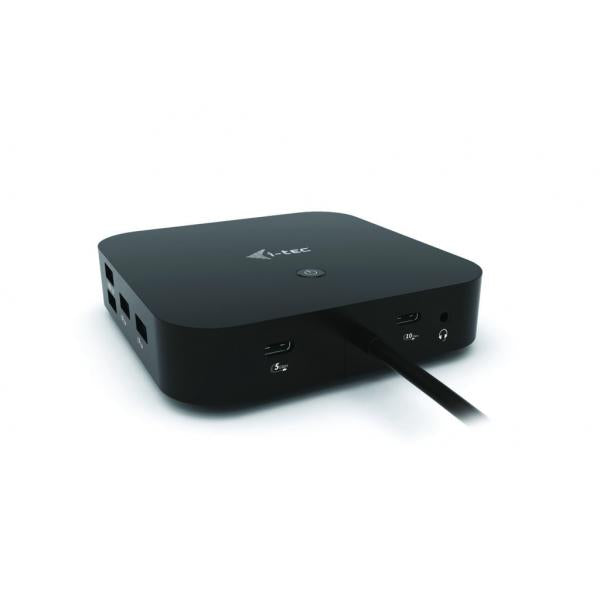 i-tec USB-C HDMI DP Docking Station with Power Delivery 100 W + Universal Charger 100 W [C31HDMIDPDOCKPD100]