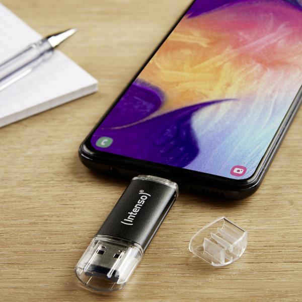 INTENSO FLASH DRIVE TWIST 64GB USB 3.2 + USB-C [3539490]