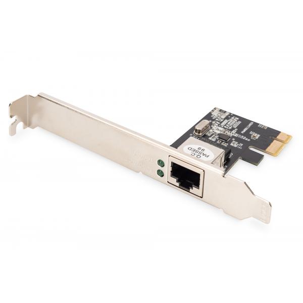Digitus Gigabit Ethernet PCI Express Card 32-bit - Low profile bracket - Realtek RTL8111H [DN-10130-1]