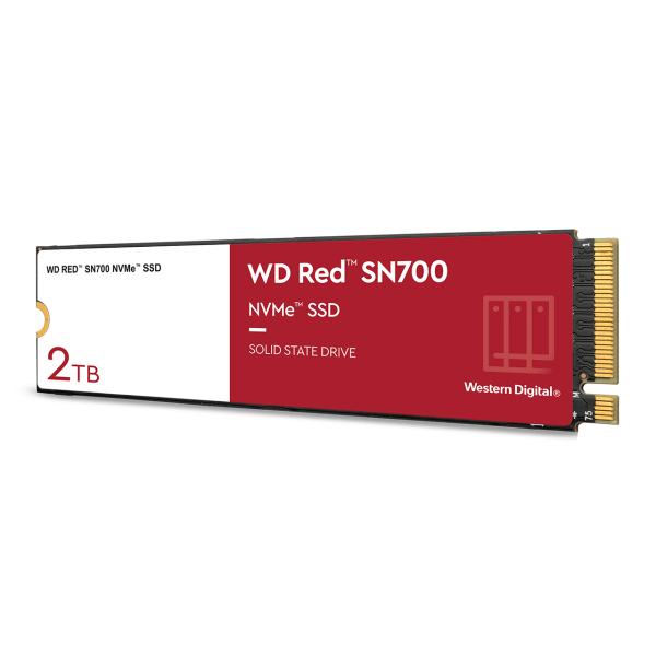WESTERN DIGITAL SSD RED SN700 NVME SSD 2TB M.2 PCIE GEN3 [WDS200T1R0C68B]