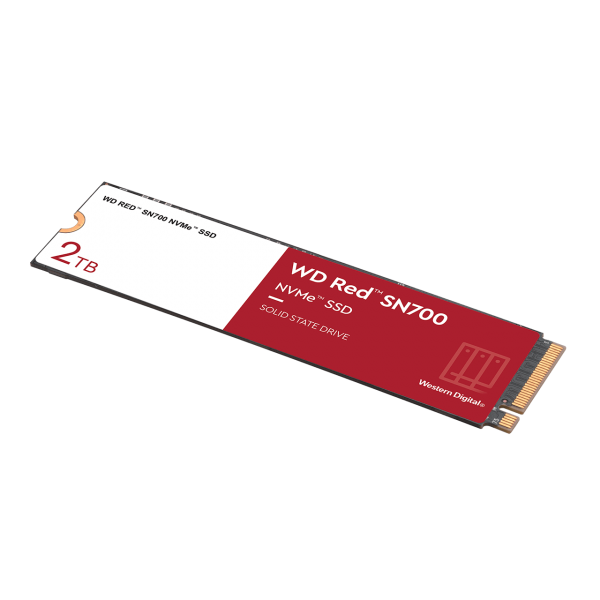 WESTERN DIGITAL SSD RED 2TB SN700 NVME M.2 PCIE GEN3 5Y WARRANTY [WDS200T1R0C]