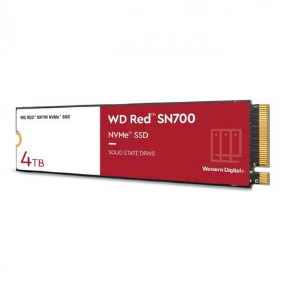 WESTERN DIGITAL SSD INTERNO RED 4TB M.2 2280 Read/Write 3400/3100Mbs [WDS400T1R0C]