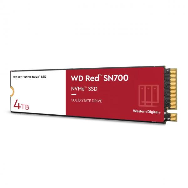WESTERN DIGITAL SSD INTERNO RED 4TB M.2 2280 Read/Write 3400/3100Mbs [WDS400T1R0C]