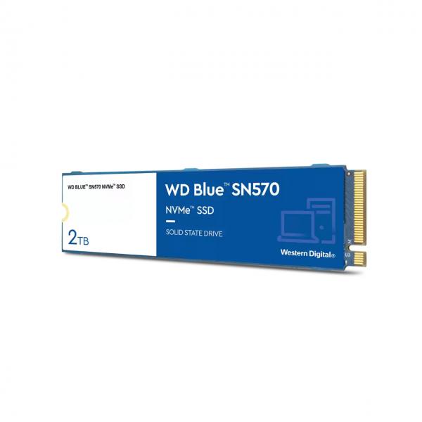 WESTERN DIGITAL SSD BLUE INTERNO SN570 2TB M.2 PCIE R/W 3500/1200 GEN 3X4 [WDS200T3B0C]