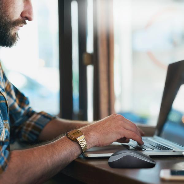 Logitech M185 Compact Wireless Mouse - Grey [910-002238]