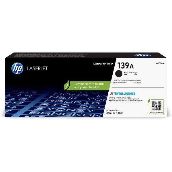 HP CARTUCCIA TONER NERO ORIGINALE LASERJET 139A [W1390A]