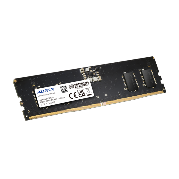 ADATA RAM 8GB DIMM DDR5 4800MHZ [AD5U48008G-S]