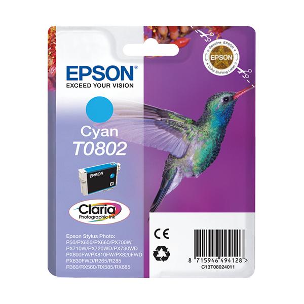 Epson Hummingbird Cartuccia Ciano [C13T08024011] - ITPartners