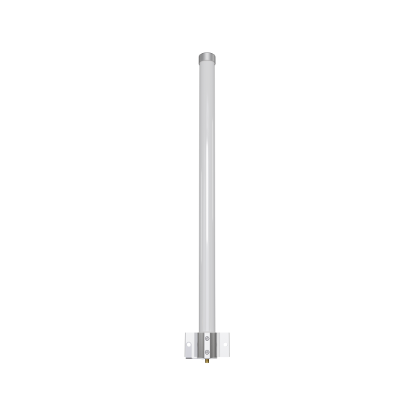 Antenna kit for LoRa with a 6.5 dBi Omni antenna for 824-960 MHz, 1 m long SMA cable, and mechanical holder for quick and easy mast attachment. [868_Omni_antenna]