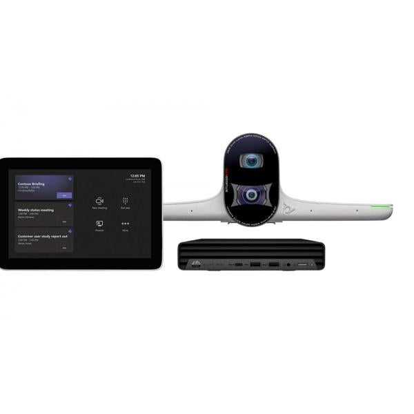 Poly Large Room Kit includes: Poly E70 camera, GC8 touch controller, Cable 10m USB3.1 A to C, 2 * Pwr cord Type C,CE 7/7. Order Poly room PC separately. Mtce required in APAC. [7230-87720-101]