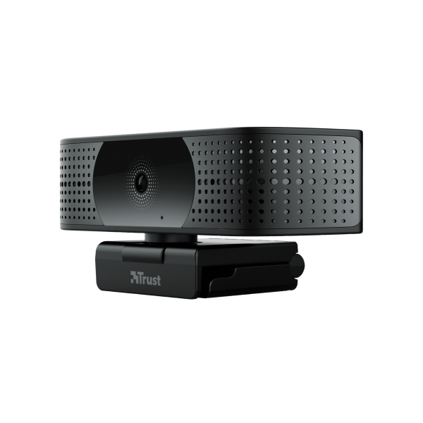 TRUST WEBCAM ULTRA HD 4K 3480X2160- FILTRO PRIVACY - TEZA - NERO [24280]