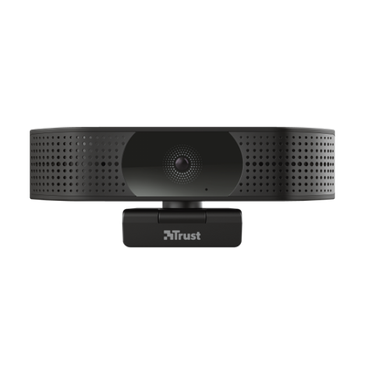 TRUST WEBCAM ULTRA HD 4K 3480X2160- FILTRO PRIVACY - TEZA - NERO [24280]