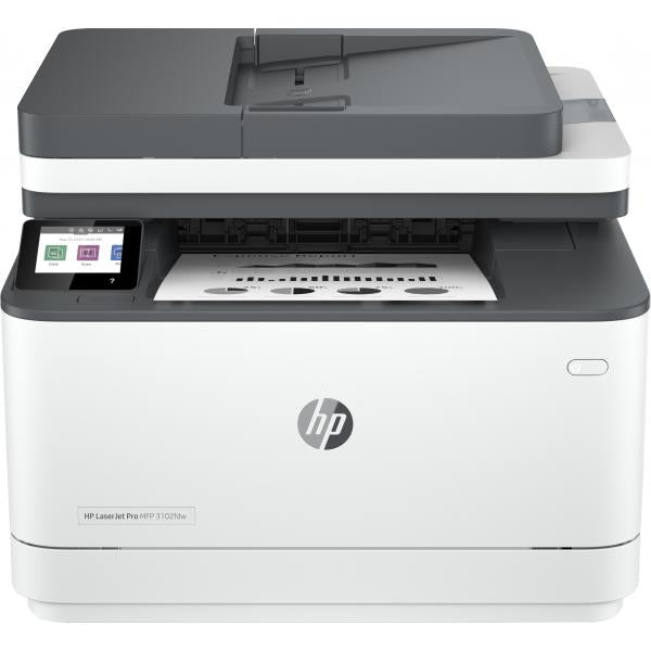 HP MULTIFUNZIONE LASER A4 B/N, LASERJET PRO MFP 3102FDW, 33 PM ADF, FRONTE/RETRO, USB/LAN/WIFI [3G630F]