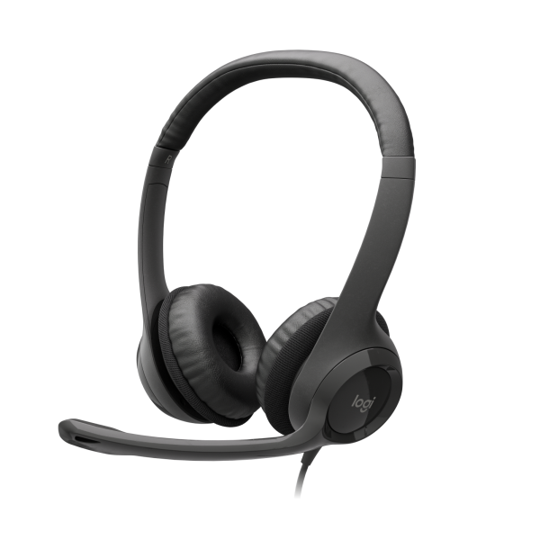 LOGITECH CUFFIA USB H390 NERA [981-000406]