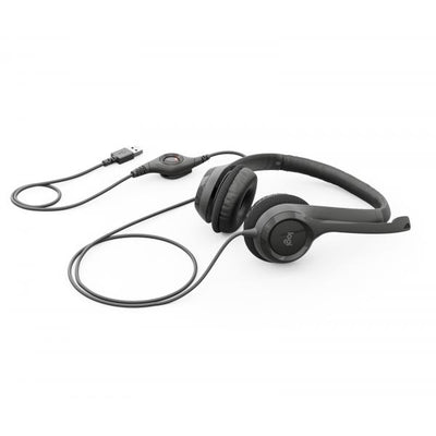 LOGITECH CUFFIA USB H390 NERA [981-000406]