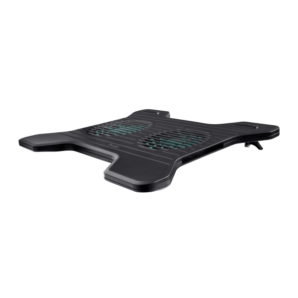 TRUST SUPPORTO/RIALZO NOTEBOOK CON 2 VENTOLE DI RAFFREDDAMENTO - XSTREAM BREEZE - NERO [17805]