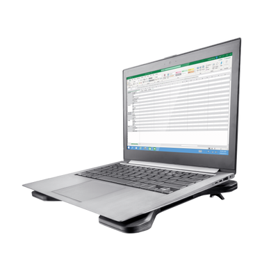 TRUST SUPPORTO/RIALZO NOTEBOOK CON 2 VENTOLE DI RAFFREDDAMENTO - XSTREAM BREEZE - NERO [17805]