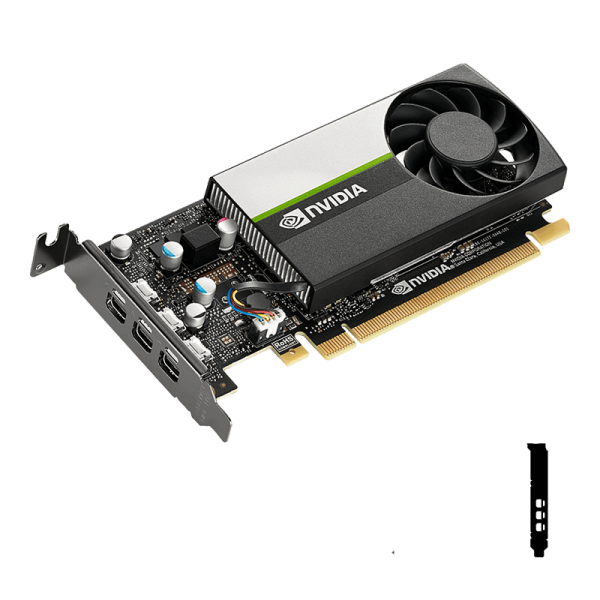 PNY VGA QUADRO T400 LOW PROFILE 4GB GDDR6, 3x mDPI, 3x mDP to DP adap, 1x ATX bracket [VCNT400-4GB-PB]