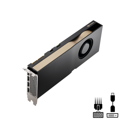 PNY VGA QUADRO RTX A4500, 20GB GDDR6, PCIE 4.0, NVLINK SUPPORT, HDMI WITH OPT. ADAPTER, OEM VERSION [VCNRTXA4500-SB]