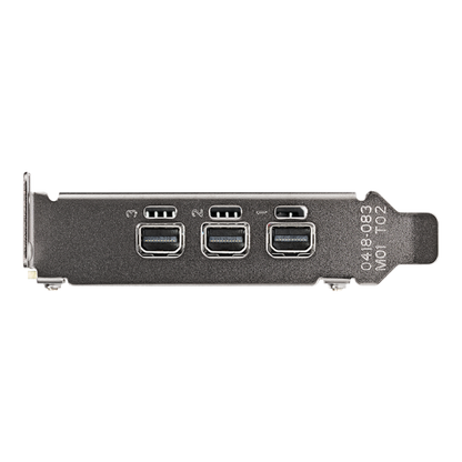 PNY VGA QUADRO T400 LOW PROFILE 4GB GDDR6, 3x mDPI, OEM VERS [VCNT400-4GB-SB]