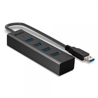 LINDY HUB USB 3.0, 4 PORTE [43324]