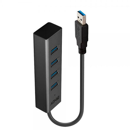 LINDY HUB USB 3.0, 4 PORTE [43324]