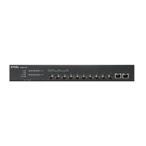 Zyxel XS1930-12F-ZZ0101F switch di rete Gestito L2/L3 Nero [XS1930-12F-ZZ0101F]