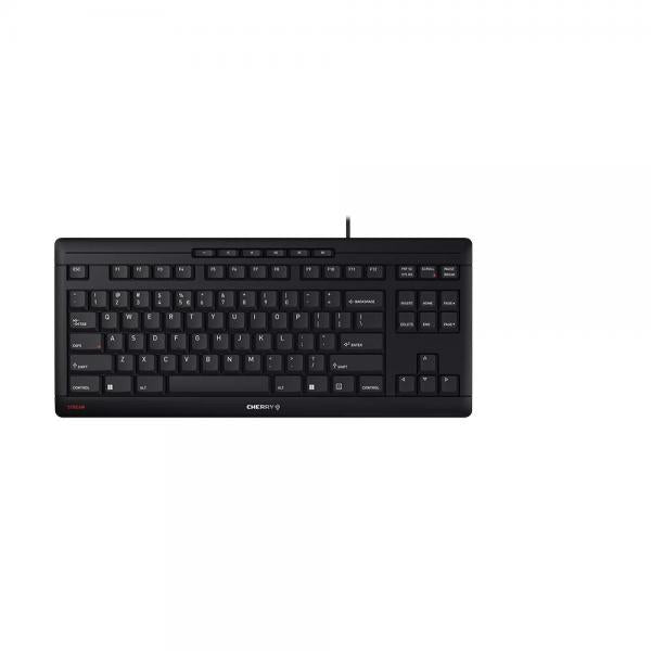 Cherry STREAM TKL - Keyboard - Corded - QWERTY - Black [JK-8600EU-2]