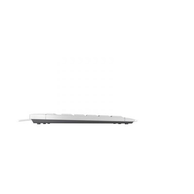 Cherry STREAM TKL - Keyboard - Corded - QWERTY - Pale Gray [JK-8600EU-0]