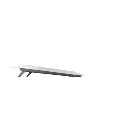 Cherry STREAM TKL - Keyboard - Corded - QWERTY - Pale Gray [JK-8600EU-0]
