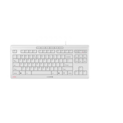 Cherry STREAM TKL - Keyboard - Corded - QWERTY - Pale Gray [JK-8600EU-0]
