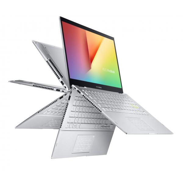 ASUS Vivobook Flip 14 TP470EA-EC344W Intel Core i3 i3-1115G4 Ibrido (2 in 1) 35,6 cm (14") Touch screen Full HD 8 GB LPDDR4x-SDRAM 256 GB SSD Wi-Fi 6 (802.11ax) Windows 11 Home in S mode Argento [90NB0S02-M004B0]