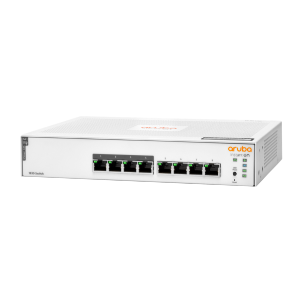 HPE NETWORKING INSTANT ON SWITCH 8P GIGABIT CL4 POE 65W 1830 [JL811A]