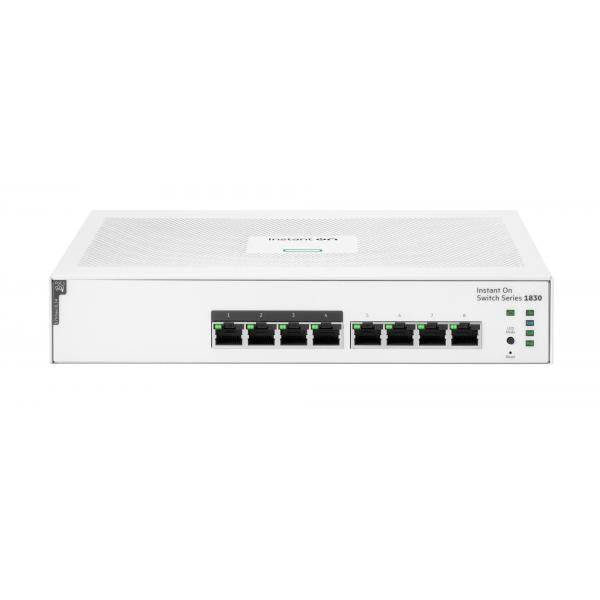 HPE NETWORKING INSTANT ON SWITCH 8P GIGABIT CL4 POE 65W 1830 [JL811A]