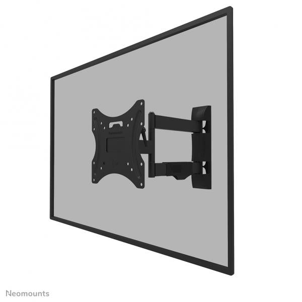 Neomounts LEVEL-550 Full Motion TV Wall Mount - 32-55inch - Max 35 kg - VESA 100x100-200x200 - Depth 4.5-42 cm - Black [WL40-550BL12]