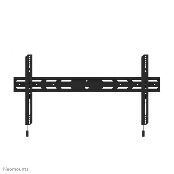 Neomounts LEVEL-850 Fixed TV Wall Mount - 43-86inch - Max 60 kg - VESA 100x100-800x400 - Depth 3.3 cm - Level Adjustment - Black [WL30S-850BL18]
