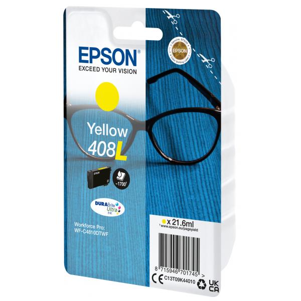 EPSON CARTUCCIA GIALLO 408L DURABRITE ULTRA INK [C13T09K44010]