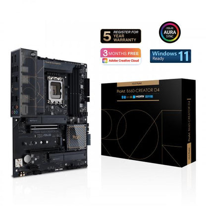 ASUS PROART B660-CREATOR D4 Intel B660 LGA 1700 ATX [90MB19F0-M0EAY0] - ITPartners