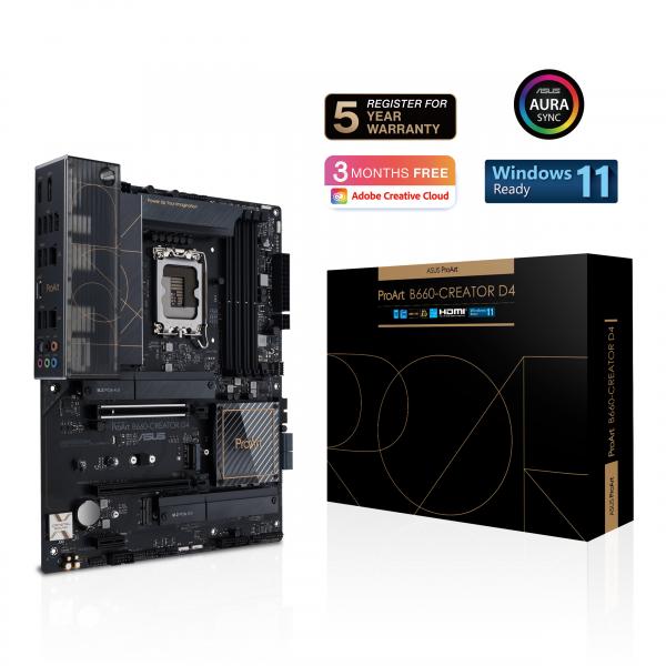 ASUS PROART B660-CREATOR D4 Intel B660 LGA 1700 ATX [90MB19F0-M0EAY0] - ITPartners