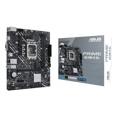 ASUS MB H610, PRME H610M-K D4, LGA 1700, DDR4, ALDER LAKE [PRIME H610M-K D4]