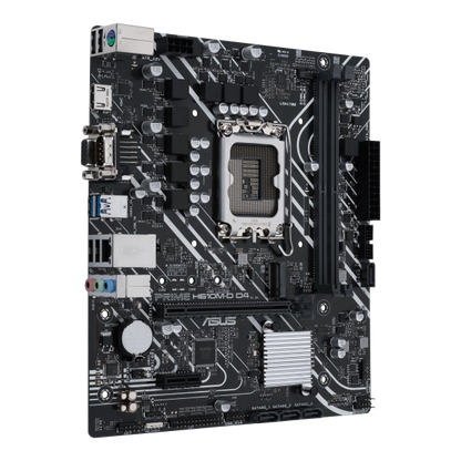 ASUS PRIME H610M-D D4 Intel H610 LGA 1700 micro ATX [90MB1A00-M0EAY0] - ITPartners