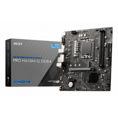 MSI PRO H610M-G DDR4 scheda madre Intel H610 LGA 1700 micro ATX [PROH610M-GDDR4]