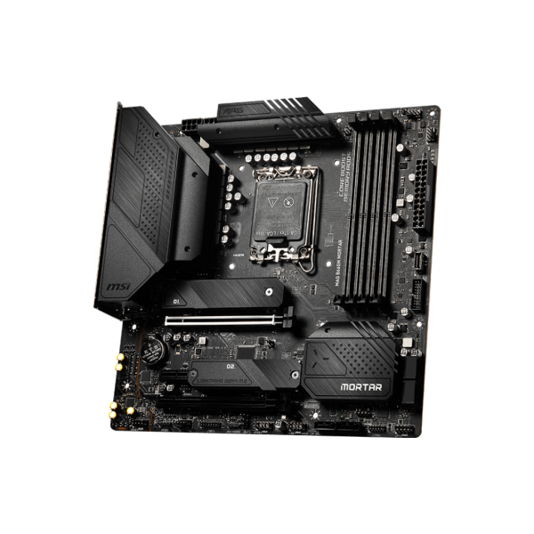 MSI MB B660, MAG B660M MORTAR, LGA 1700, 4DDR5, 2PCI-Ex16, 1PCI-Ex1, 2M2, 6SATA3 [MAG B660M MORTAR_I]
