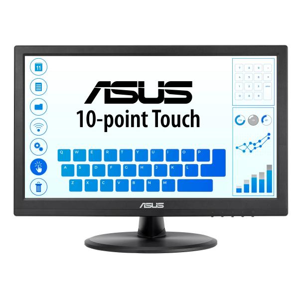 ASUS MONITOR TOUCH 15,6 LED TN 16:9 1366x768 220 CDM, VGA/HDMI, 10 TOCCHI [VT168HR]