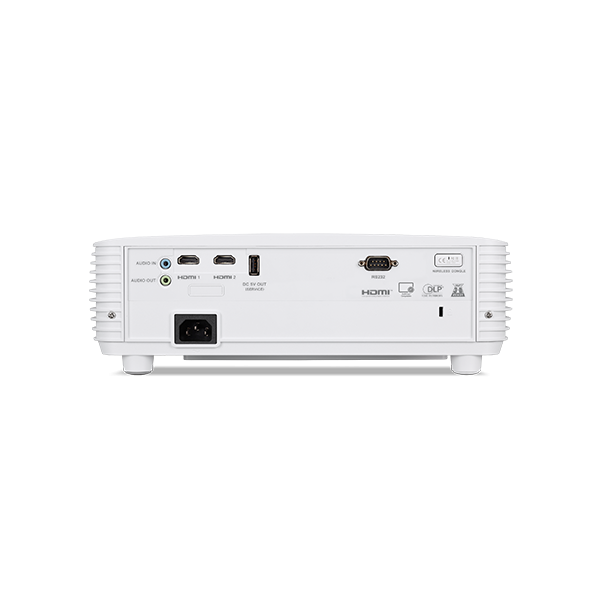Acer P1657Ki videoproiettore Proiettore a raggio standard 4500 ANSI lumen DLP 1080p (1920x1080) Compatibilità 3D Bianco [MR.JV411.001]